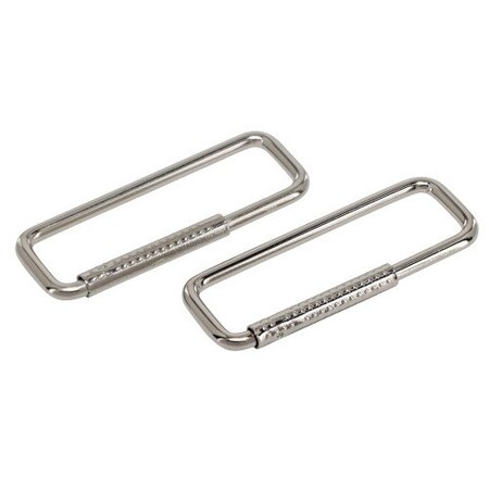Hillman Key Ring, Silver, Metal, Split Rings/Cable Rings, 5 PK 701280
